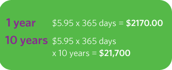 tional average price of a pack of cigarettes